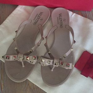 Valentino Flip Flops Size 37
